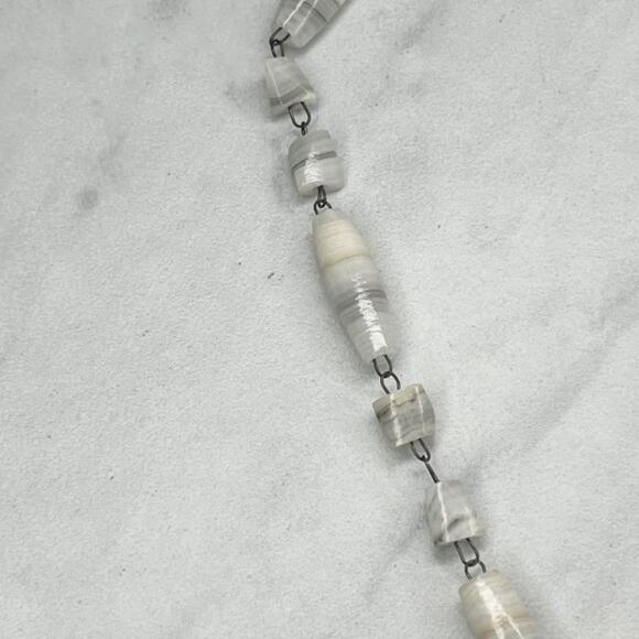 Vintage Beaded Aztec Calendar Pendant Necklace Gold Tone ✨ - Picture 9 of 9